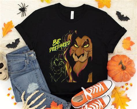 Disneys the Lion King Scar Be Prepared Villains Halloween - Etsy