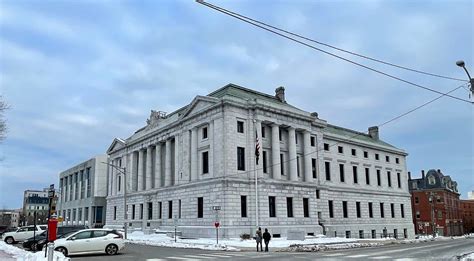 Cumberland County Courthouse in Portland, Maine. Paul Chandler February ...