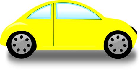 Yellow Car clip art - vector | Clipart Panda - Free Clipart Images | Clip art, Car, Yellow car