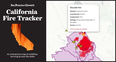 San Francisco Chronicle Fire Map - Map