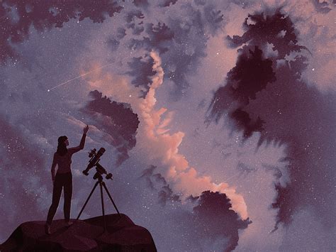 Stargazing by Folio Illustration Agency on Dribbble