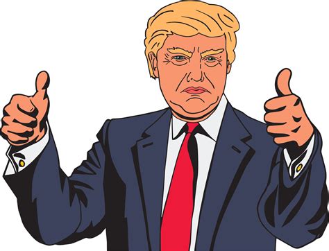 Donald Trump Vector Clipart image - Free stock photo - Public Domain ...