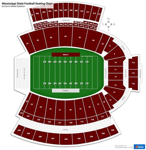 Davis Wade Stadium Seating Chart - RateYourSeats.com