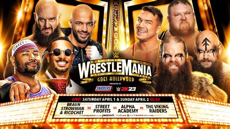 Teams For Men’s WrestleMania 39 Showcase Revealed - Wrestling Attitude