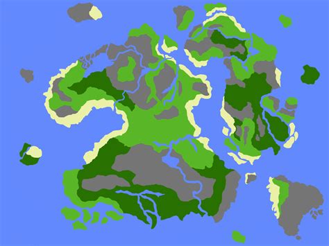 Map of the Summerset Isles by Vincentius1 on Newgrounds