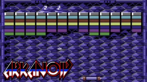 Arkanoid Gameplay (C64) - YouTube