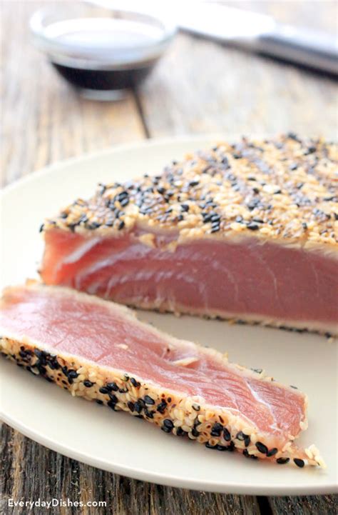 Sesame Seared Tuna Steak Recipe