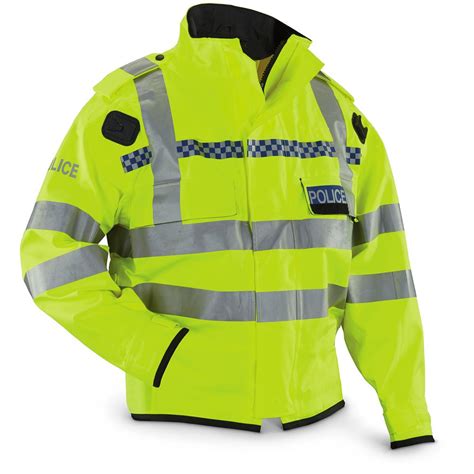 Used British Police Surplus Hi-vis GORE-TEX Jacket - 594580 ...