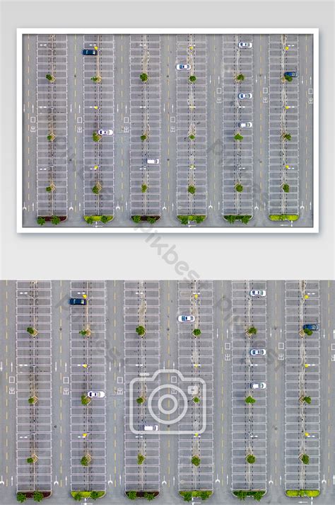 Photograph Of A Large Parking Lot In Front The Mall Photo | JPG Free Download - Pikbest