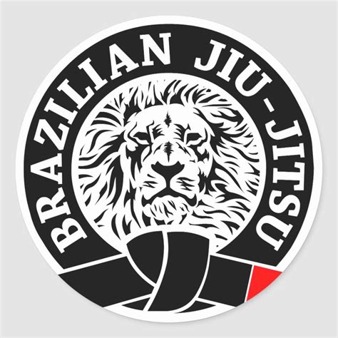 Brazilian Jiu-Jitsu Sticker (Round) | Zazzle.com | Tatuagem de jiu jitsu, Jiujitsu desenho ...