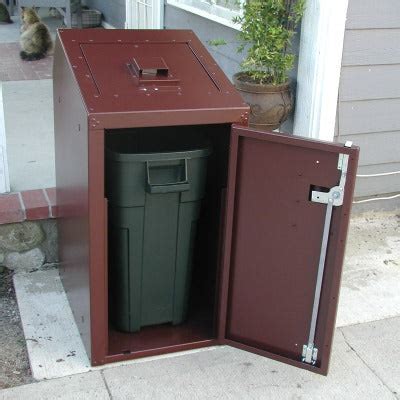 BearSaver Bearier™ - Residential Single Trash Can Enclosure - RCE130F