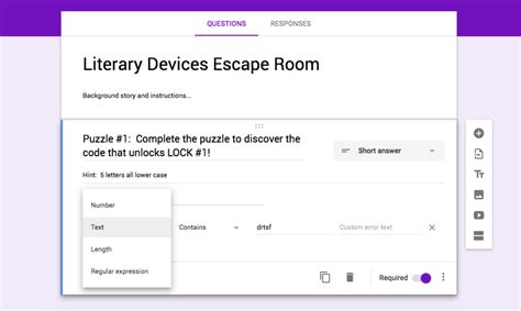 How to Build a Digital Escape Room Using Google Forms — Bespoke ELA ...