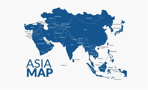 Asia Map Countries
