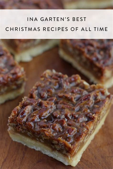 Ina Garten’s 20 Best Christmas Recipes of All Time | Desserts, Best christmas recipes, Food ...