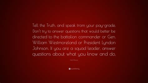 Hal Moore Quotes (5 wallpapers) - Quotefancy