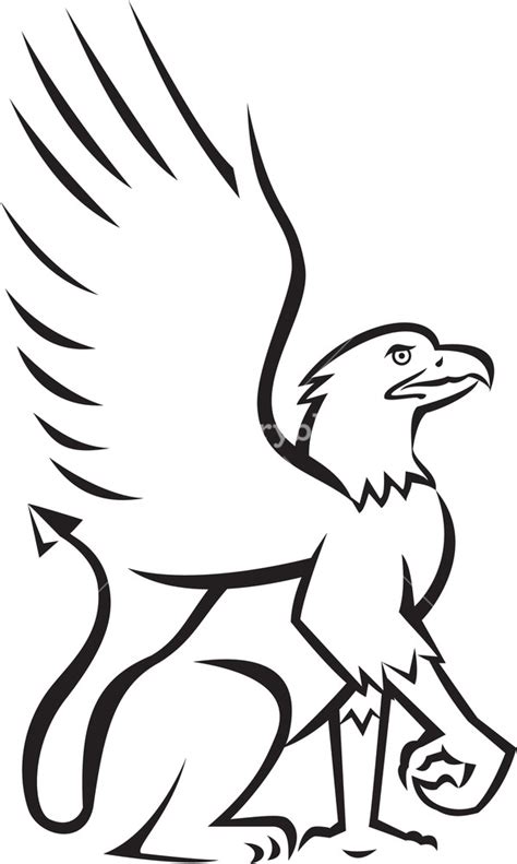 Gryphon Drawing | Free download on ClipArtMag