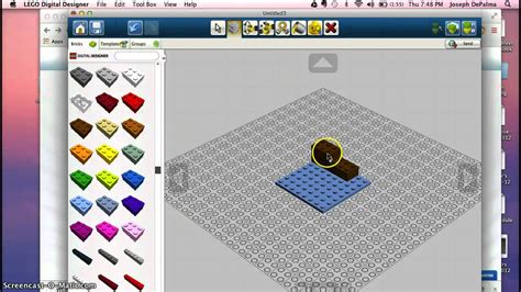 Lego Digital Designer-Basic Tutorial - YouTube