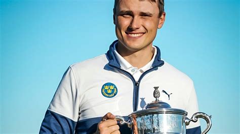 Ludvig Aberg won the Jones Cup with a closing birdie