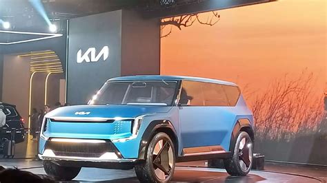 Kia Concept EV9 officially showcased in India for the first time at ...