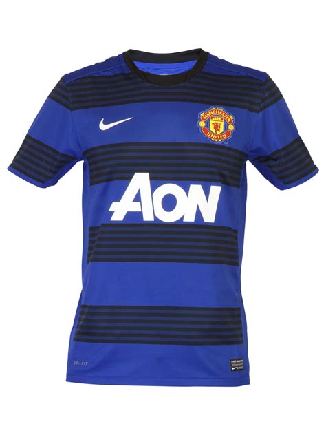 Buy Nike Men Blue Manchester United Jersey - Tshirts for Men 12799 | Myntra