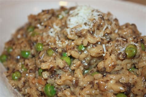 Mushroom Risotto with Peas: Classy Comfort Food | Kitchen Runway