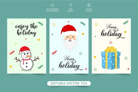 Christmas Gift Card Template Bundle Graphic by iftikharalam · Creative ...