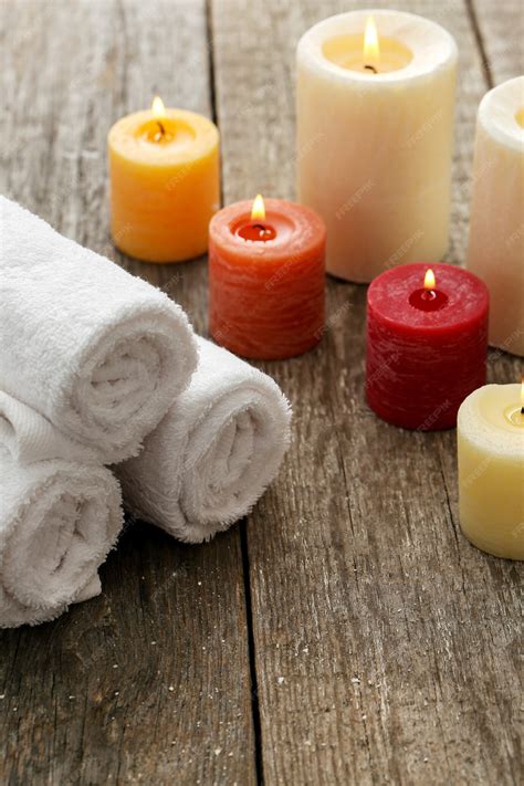 Free Photo | Aromatherapy treatment with candles