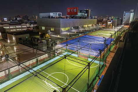 Rakutenchi Futsal Court Kinshicho | Sports Lighting Futsal | Projects ...