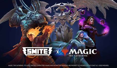 Smite X Magic: The Gathering Crossover Announced at SWC