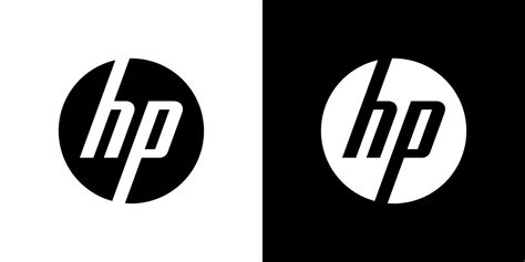 hp logo vector, hp icon free vector 20336747 Vector Art at Vecteezy