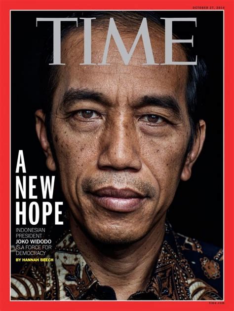 Dengan Judul "A New Hope", Jokowi Jadi Cover Majalah TIME - Portal Berita Gagasan Indonesia