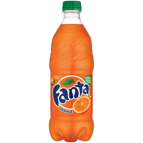 Fanta Caffeine-Free Orange Soda, 20 Fl. Oz. - Walmart.com - Walmart.com