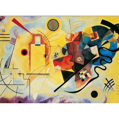 Yellow-Red-Blue - Kandinsky | Jigsaws | Puzzle Master Inc