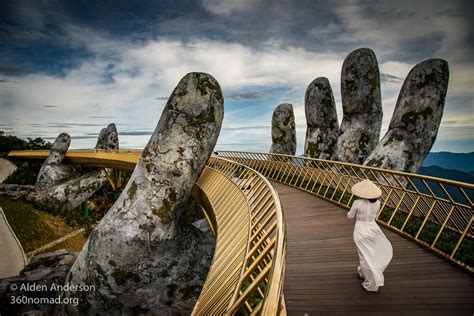 Golden Bridge Da nang Vietnam - 360nomad