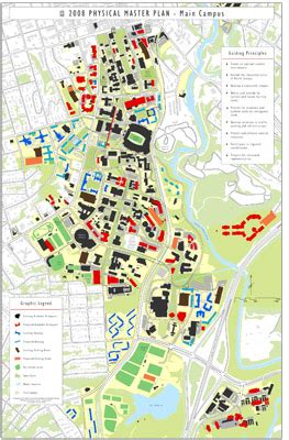 University Of Georgia Campus Map - World Map Gray