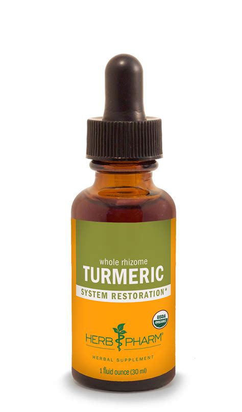 Turmeric Liquid Extract 1oz (Herb Pharm) | Phytoextractum, Plants and ...