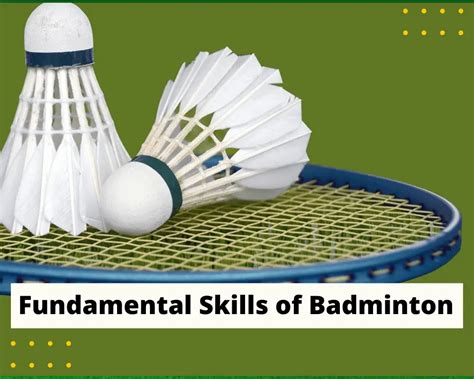 7 Most Important Fundamental Skills of Badminton