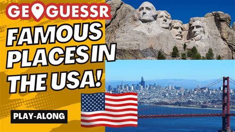 GeoGuessr: Famous Places in the USA - 4th of July Special! (Play-Along ...