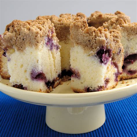 Blueberry Crumb Cake - Blueberry Buttermilk Coffee Cake - Baking Sense®