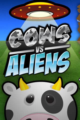 Save the Cattle in Cows vs Aliens for iPhone and iPad