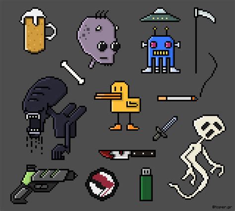 ArtStation - Random Pixel Art