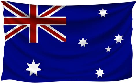 Australia Wrinkled Flag | Gallery Yopriceville - High-Quality Free Images and Transparent PNG ...