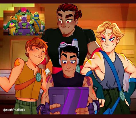 ROTTMNT human version | Tmnt, Teenage mutant ninja turtles, Teenage ...