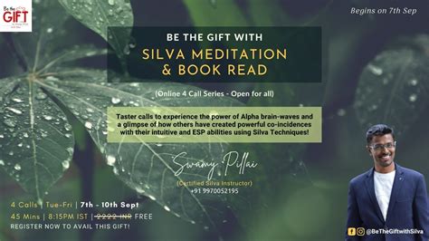 Silva Meditation & Book Read #2 - YouTube