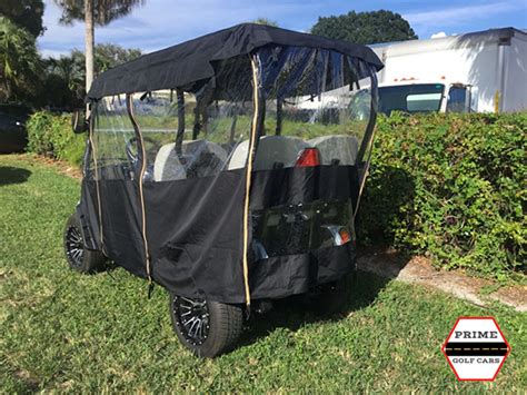 Golf Cart Enclosure for 4 Passenger EZGO Liberty Golf Cart - Prime Cart ...