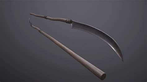 War scythe 3D model | CGTrader