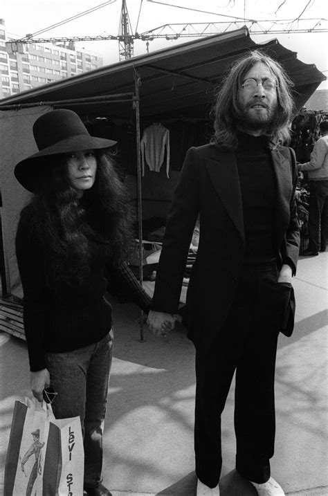 John Lennon and Yoko Ono | The Most Fashionable Famous Musician Couples | Pictures | POPSUGAR ...