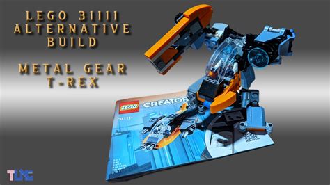 Lego 31111 Alternative Build Instruction 2 - Metal Gear T Rex - YouTube