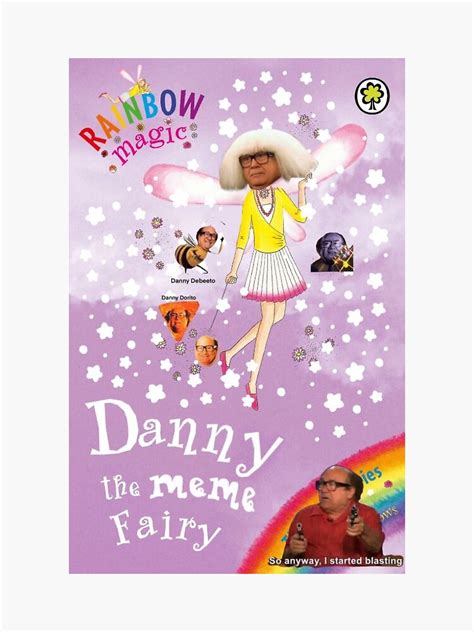 "Danny devito the meme fairy" Sticker for Sale by tragicfairies45 | Redbubble
