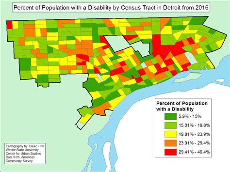 Population with Disability | Drawing Detroit